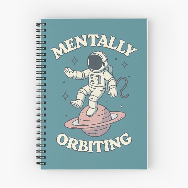 Artikelvorschau, mentally orbiting entworfen und verkauft von OffKeyVibes.