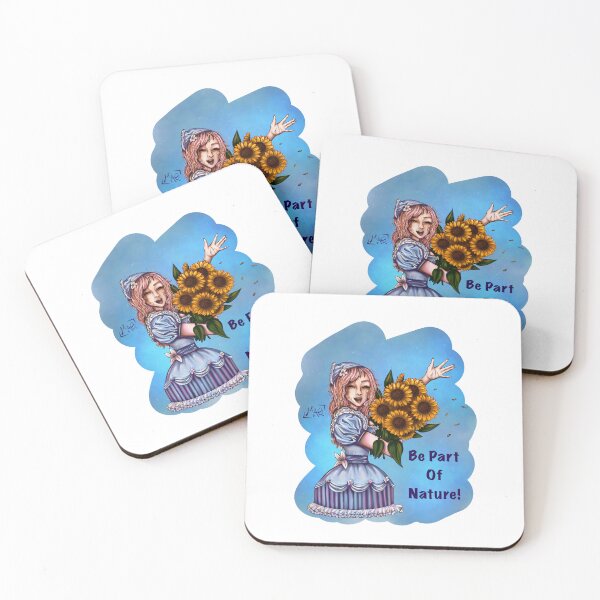Item preview, Be Part of Nature- Cute illustration designed and sold by Mao-drawings.