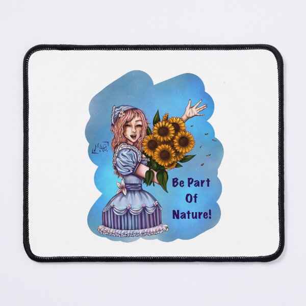 Item preview, Be Part of Nature- Cute illustration designed and sold by Mao-drawings.