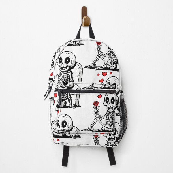 Item preview, Skeleton Holding Rose Beside Grave designed and sold by AFernandesDSG.
