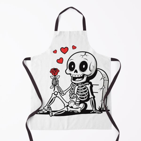 Item preview, Skeleton Holding Rose Beside Grave designed and sold by AFernandesDSG.