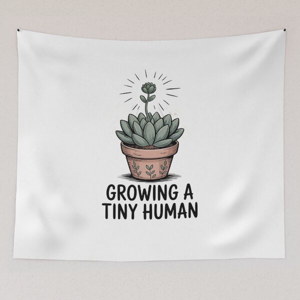 Item preview, Growing a Tiny Human designed and sold by belladesign7.