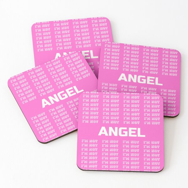 Item preview, I'm not... Angel– Playful Anti-Aesthetic Art Print designed and sold by LoversEyes.
