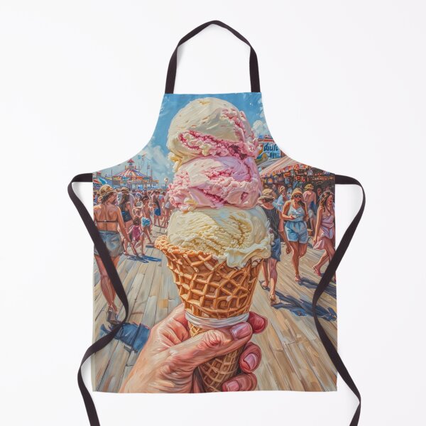 Item preview, Ice Cream, a Boardwalk Dream! designed and sold by Lana Magnolia.