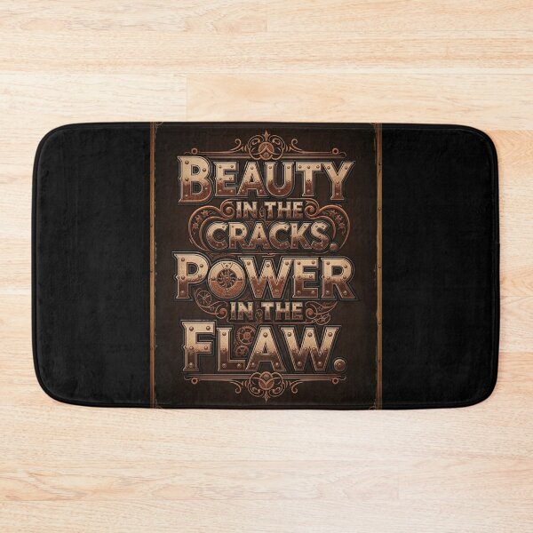 Item preview, Beauty in the Cracks Steampunk Quote Design designed and sold by Elizarfa.
