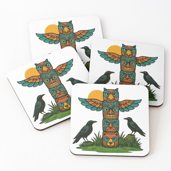 Item preview, Totem Watchers designed and sold by NautilusPrint.