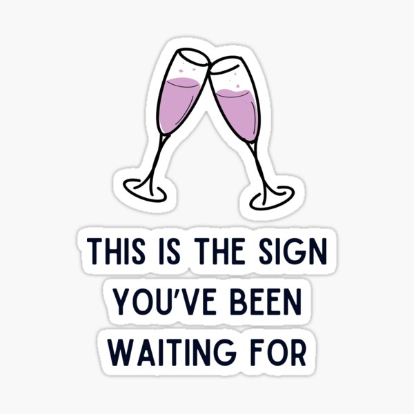 Item preview, Prosecco Cheers Sign designed and sold by TeamFamilyPrint.
