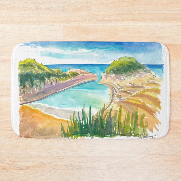 Item preview, Canal d'amour at Sidari in Corfu scene - Kanali tou Erota designed and sold by artshop77.