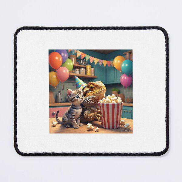 Item preview, The Popcorn Party with Jerry & Bean designed and sold by BunnyBoos.