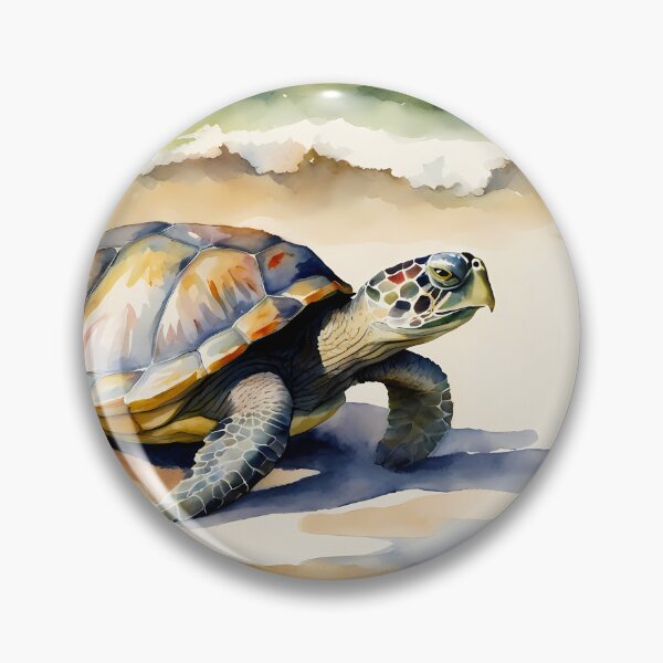 Item preview, Turtle with Waves designed and sold by CalmnessbyChoice.