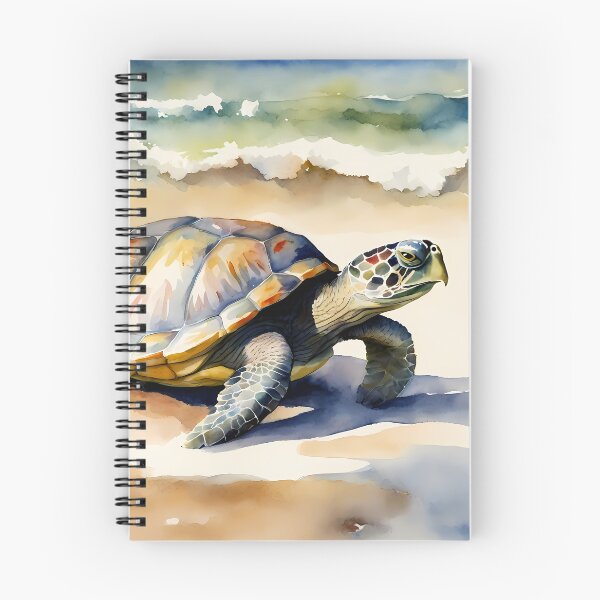 Item preview, Turtle with Waves designed and sold by CalmnessbyChoice.