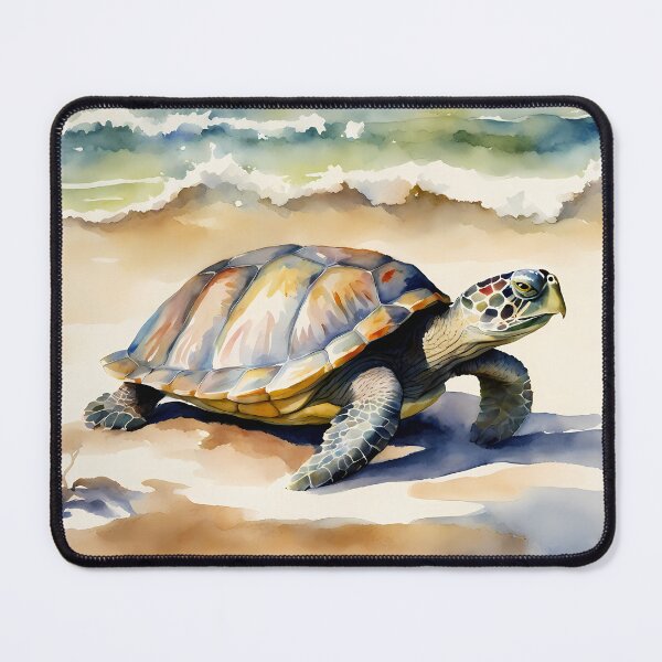 Item preview, Turtle with Waves designed and sold by CalmnessbyChoice.