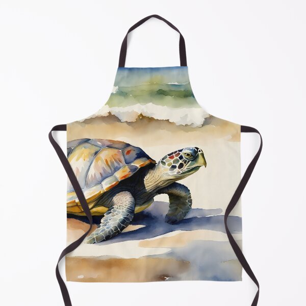 Item preview, Turtle with Waves designed and sold by CalmnessbyChoice.