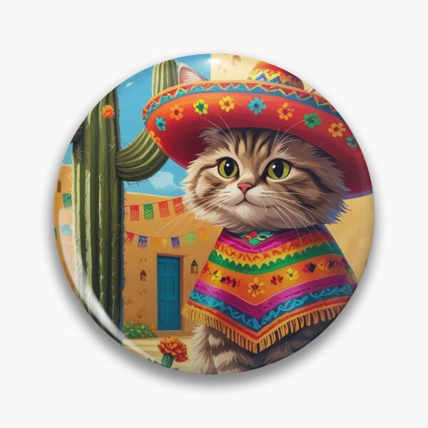Item preview, Fiesta Feline: A Cat's Mexican Adventure designed and sold by Donejen.