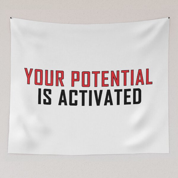 Item preview, YOUR POTENTIAL IS ACTIVATED designed and sold by Positive Mindzet!.