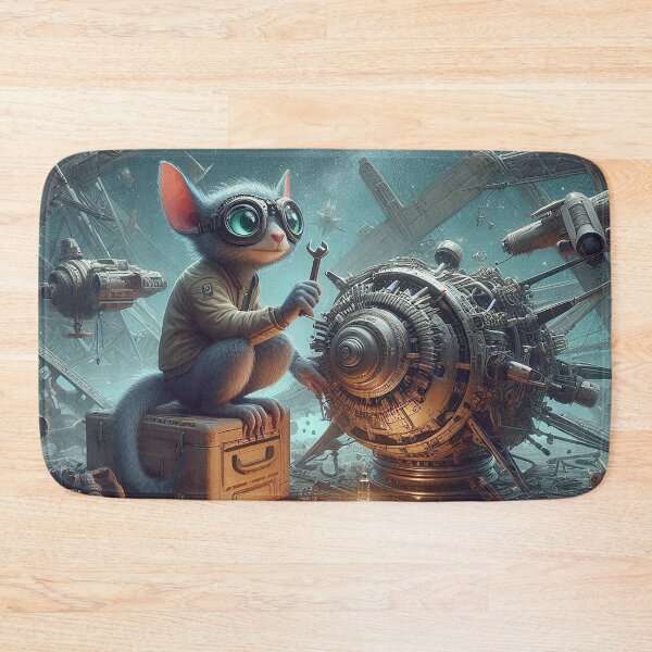 Item preview, The Little Scrapper of Satellites designed and sold by nikkolaus.