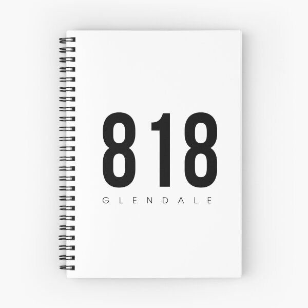 Item preview, Glendale, CA - 818 Area Code design designed and sold by CartoCreative.