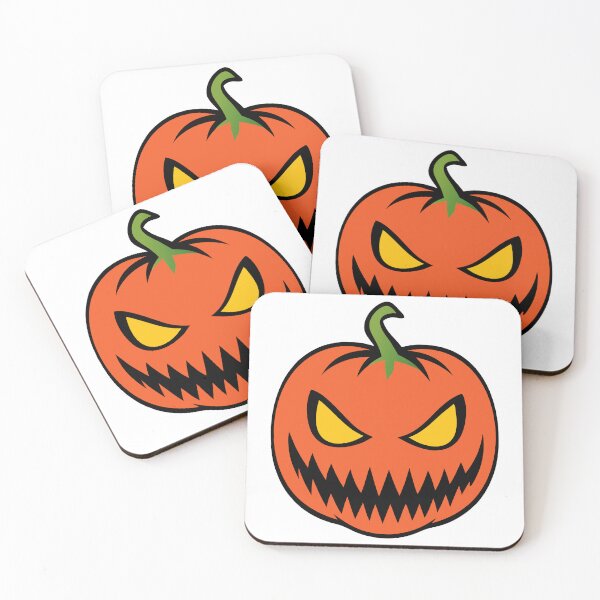 Item preview, Halloween Pumpkin with Scary Expression – Colorful Vector Illustration designed and sold by AFernandesDSG.