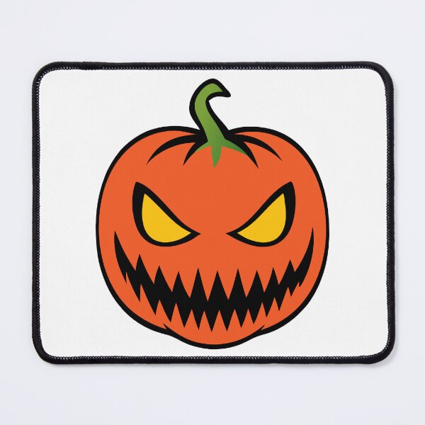 Item preview, Halloween Pumpkin with Scary Expression – Colorful Vector Illustration designed and sold by AFernandesDSG.