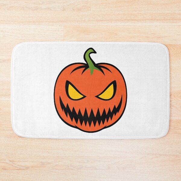 Item preview, Halloween Pumpkin with Scary Expression – Colorful Vector Illustration designed and sold by AFernandesDSG.