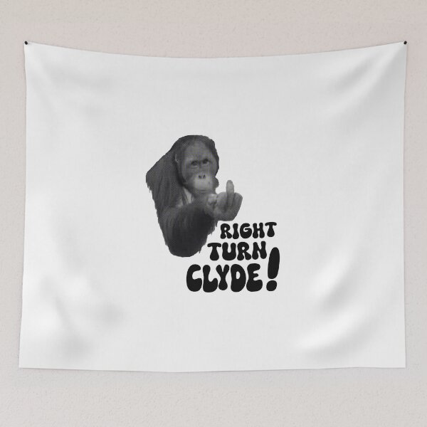 Item preview, Right Turn Clyde! designed and sold by IanBakerToons.