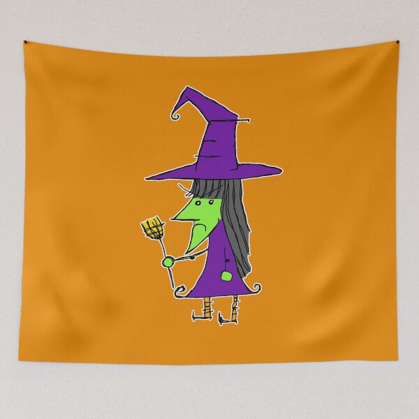 Item preview, crudely drawn mspaint witch designed and sold by Michael Stewart.