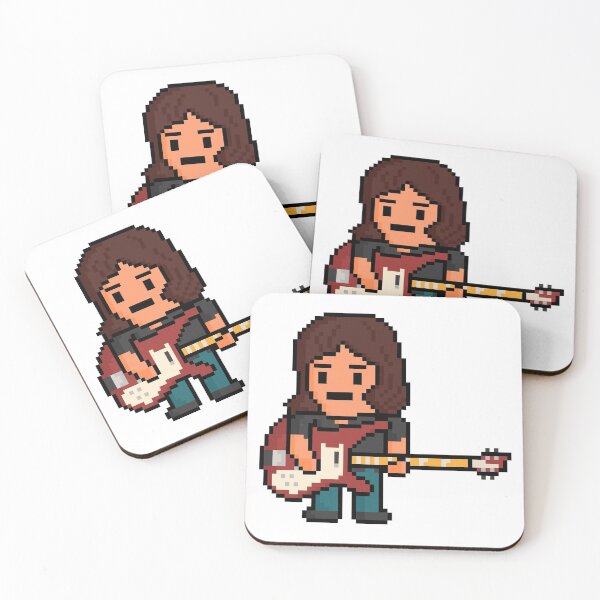 Item preview, Rock Battle Progressive Pixel Master Bass Guitar Player designed and sold by gkillerb.