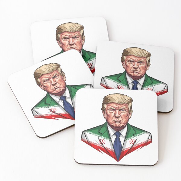 Item preview, Donald Trump x Iran Collaboration designed and sold by ChocoBoyz.