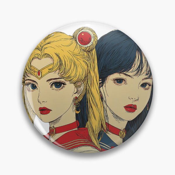 Item preview, Elegant Modern Manga Portrait Inside Diamond designed and sold by pastel.moonwave.