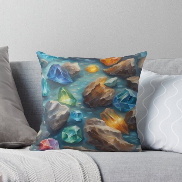 Item preview, Crystals on Ocean Floor designed and sold by CalmnessbyChoice.