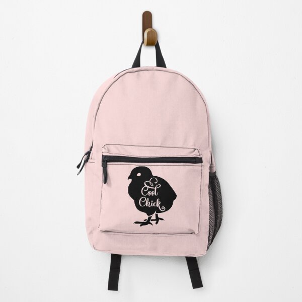 Item preview, Cool Chick Funny Baby Chicken Silhouette Pun designed and sold by SandyMDesigns.