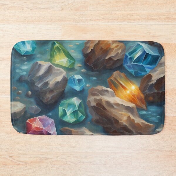 Item preview, Crystals on Ocean Floor designed and sold by CalmnessbyChoice.