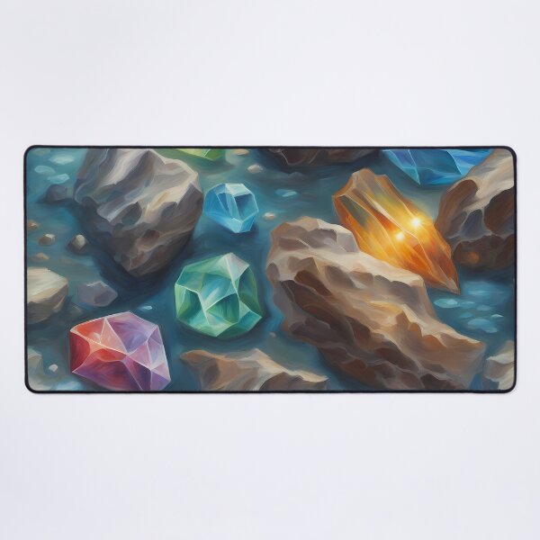 Item preview, Crystals on Ocean Floor designed and sold by CalmnessbyChoice.