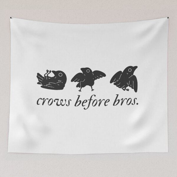 Item preview, Cute crows before bros designed and sold by groovyfolk.