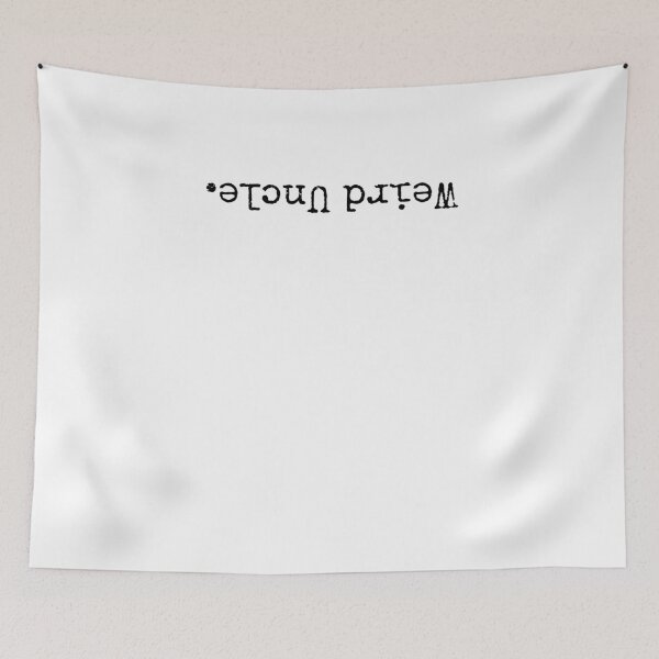 Item preview, Weird uncle funny Uncles upside-down vintage text designed and sold by snowry.