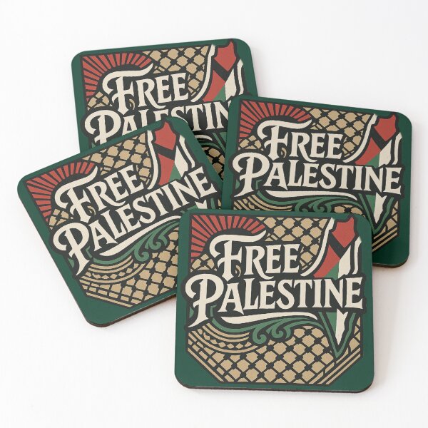 Item preview, Free Palestine — Keffiyeh Pattern with Flag Outline Graphic Design designed and sold by GirlyPopped.