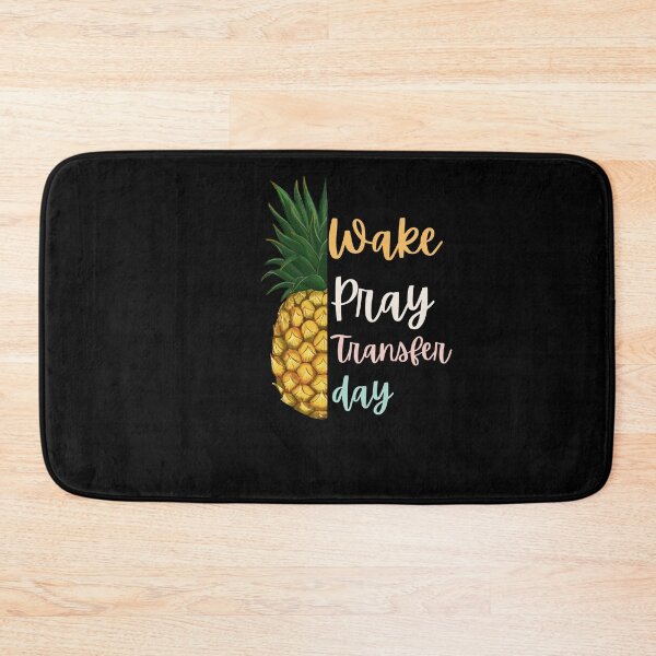 Item preview, Wake Pray Transfer Day IVF Christian cute pineapple designed and sold by snowry.