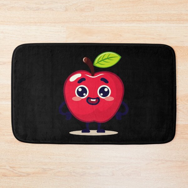 Item preview, Cute Apple Cartoon Character designed and sold by Mariia Berezhna.