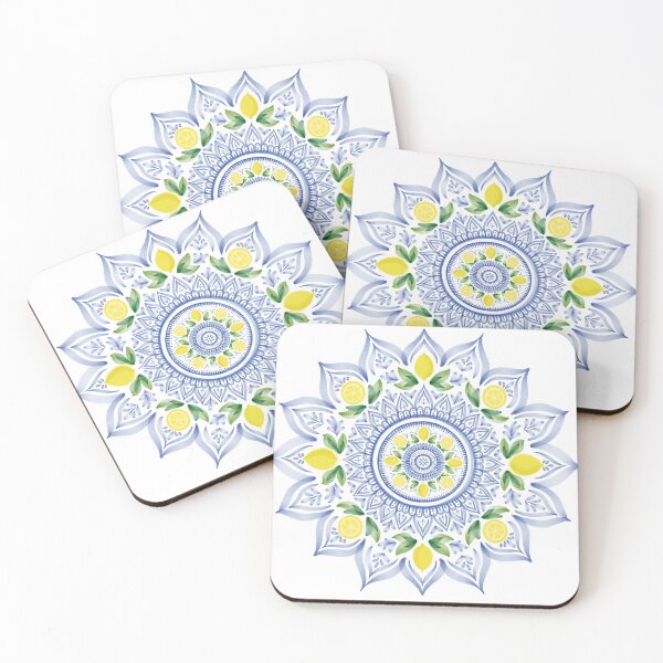 Item preview, Lemon Tile  designed and sold by OhJeezArtwork.