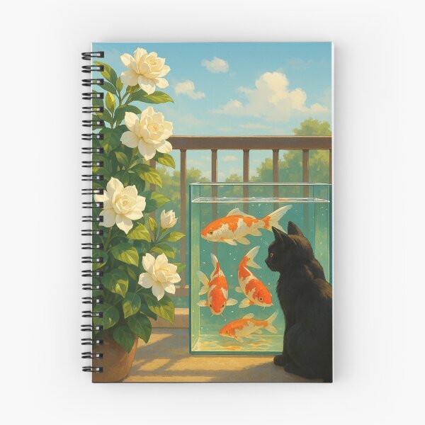 Item preview, CAT WATCHING THE FISH designed and sold by jackdoson.