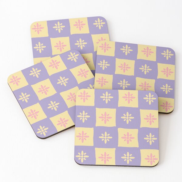 Item preview, Gold Rosé Ixora Flower Pattern designed and sold by urrin DESIGN.
