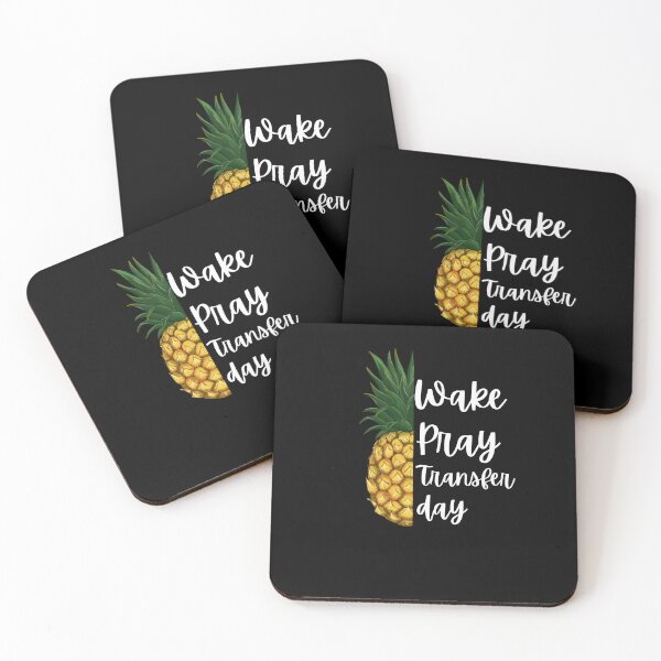 Item preview, Wake Pray Transfer Day IVF Christian pineapple Infertility designed and sold by snowry.