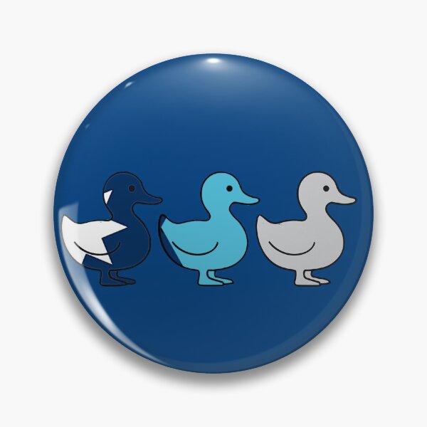 Item preview, Duck Duck Gray Duck - Funny Minnesota Game Sticker designed and sold by LowBatteryBrand.