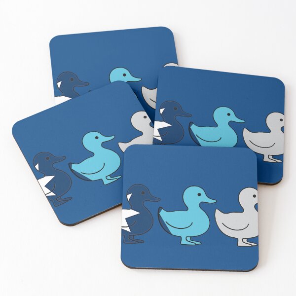 Item preview, Duck Duck Gray Duck - Funny Minnesota Game Sticker designed and sold by LowBatteryBrand.