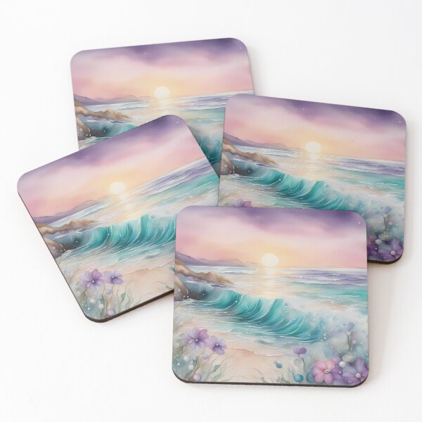 Item preview, Turquoise Sea Beach designed and sold by CalmnessbyChoice.