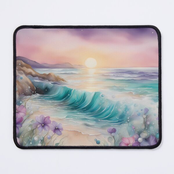 Item preview, Turquoise Sea Beach designed and sold by CalmnessbyChoice.