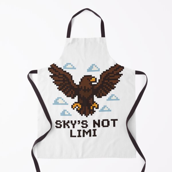 Item preview, Sky’s Not Limit – Pixel Eagle in Flight designed and sold by NaturePixel.