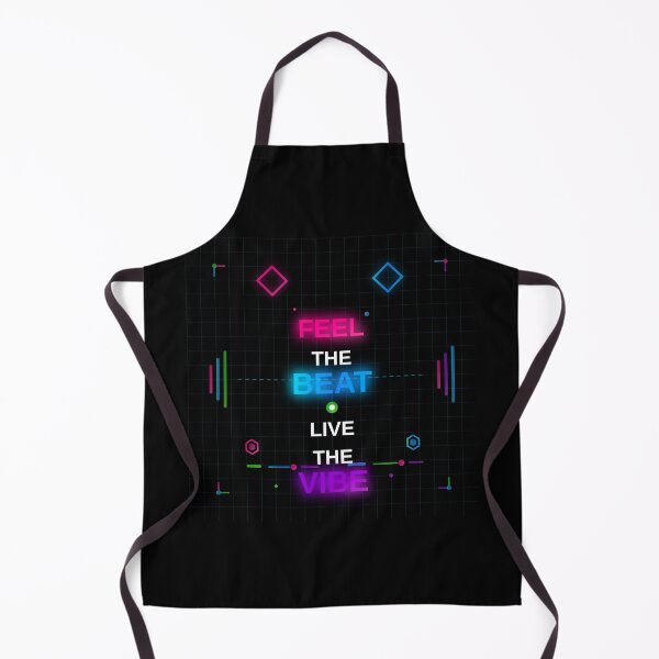 Item preview, Feel The Beat Live The Vibe - Techno Electronic Music Design designed and sold by Pickmash.