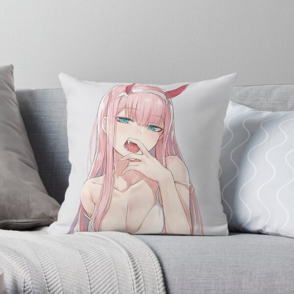 devil anime Throw Pillow