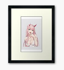devil anime Framed Print